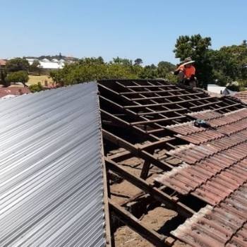 tile to metal roof replacement townsville